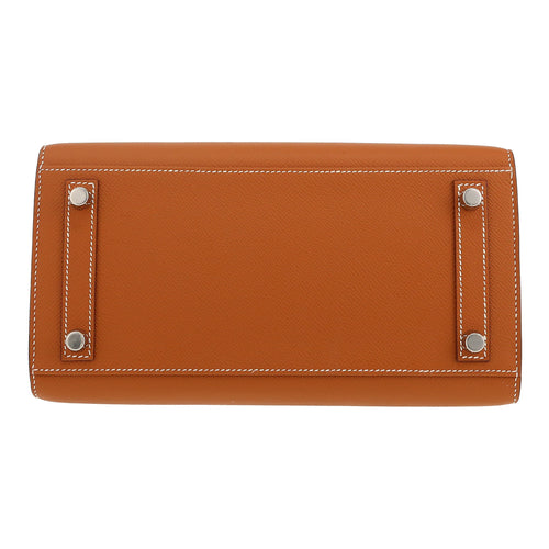 Torebka Hermès Birkin 25 cm ze skóry Epsom w kolorze złotym