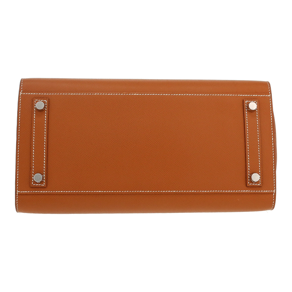 Torebka Hermès Birkin 30 cm ze skóry Epsom w kolorze złotym