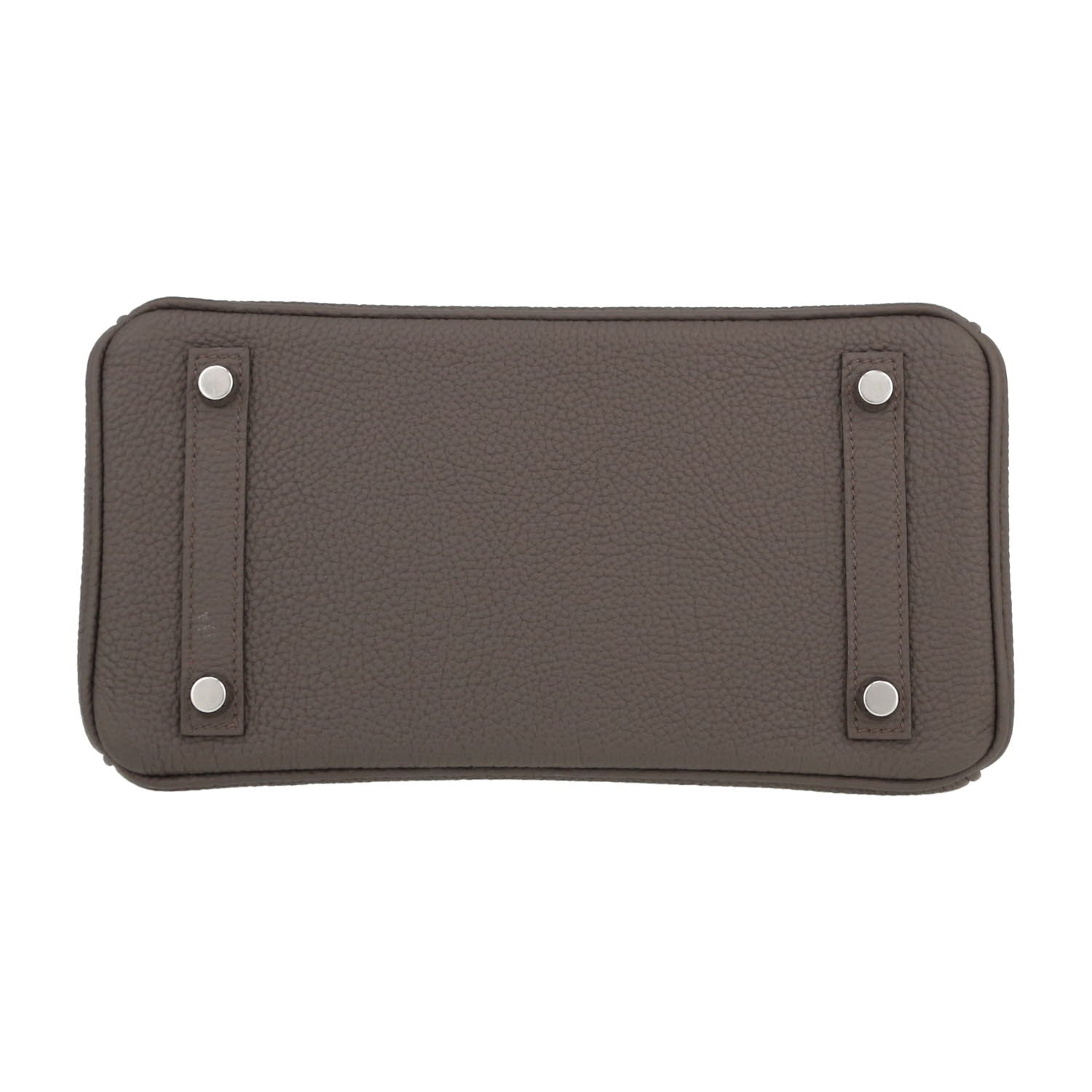 Torebka Hermès Birkin 25 cm ze skóry Togo w kolorze szarym