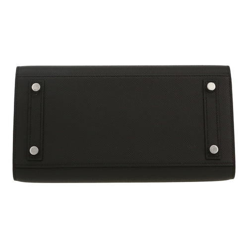 Torebka Hermès Birkin 25 cm ze skóry Epsom w kolorze czarnym